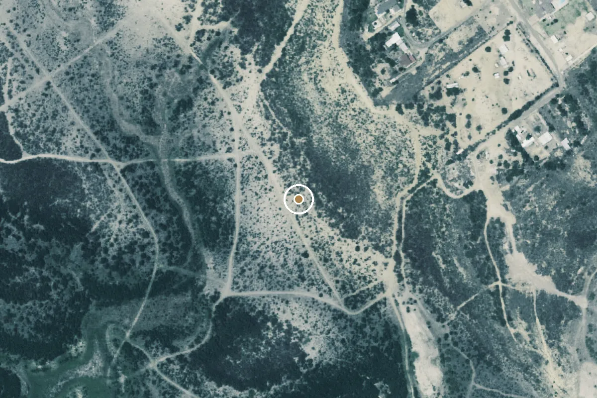 Aerial view of Falcon Lake Boat Ramp