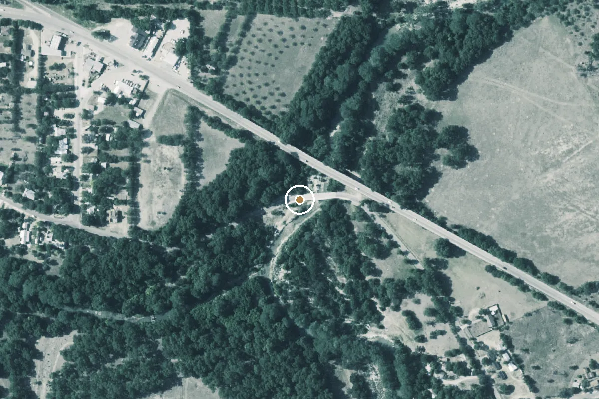 Aerial view of Guadalupe Boat Ramp
