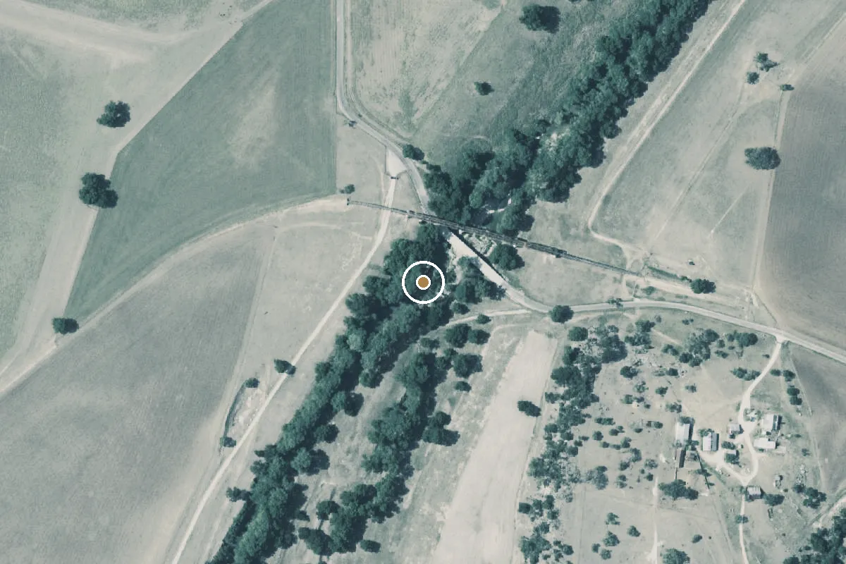Aerial view of Guadalupe Boat Ramp