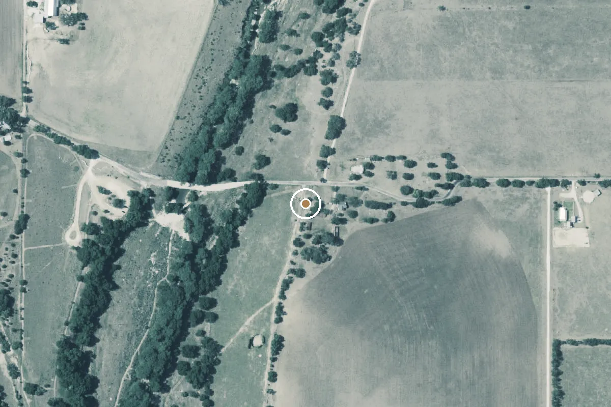 Aerial view of Guadalupe Boat Ramp