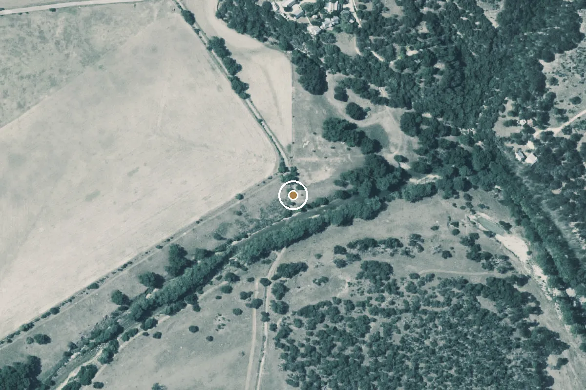 Aerial view of Guadalupe Boat Ramp