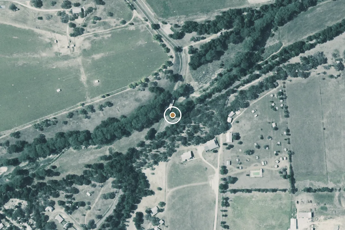 Aerial view of Guadalupe Boat Ramp