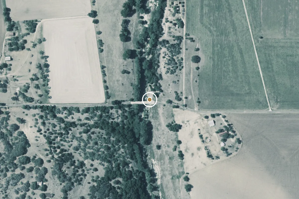 Aerial view of Guadalupe Boat Ramp