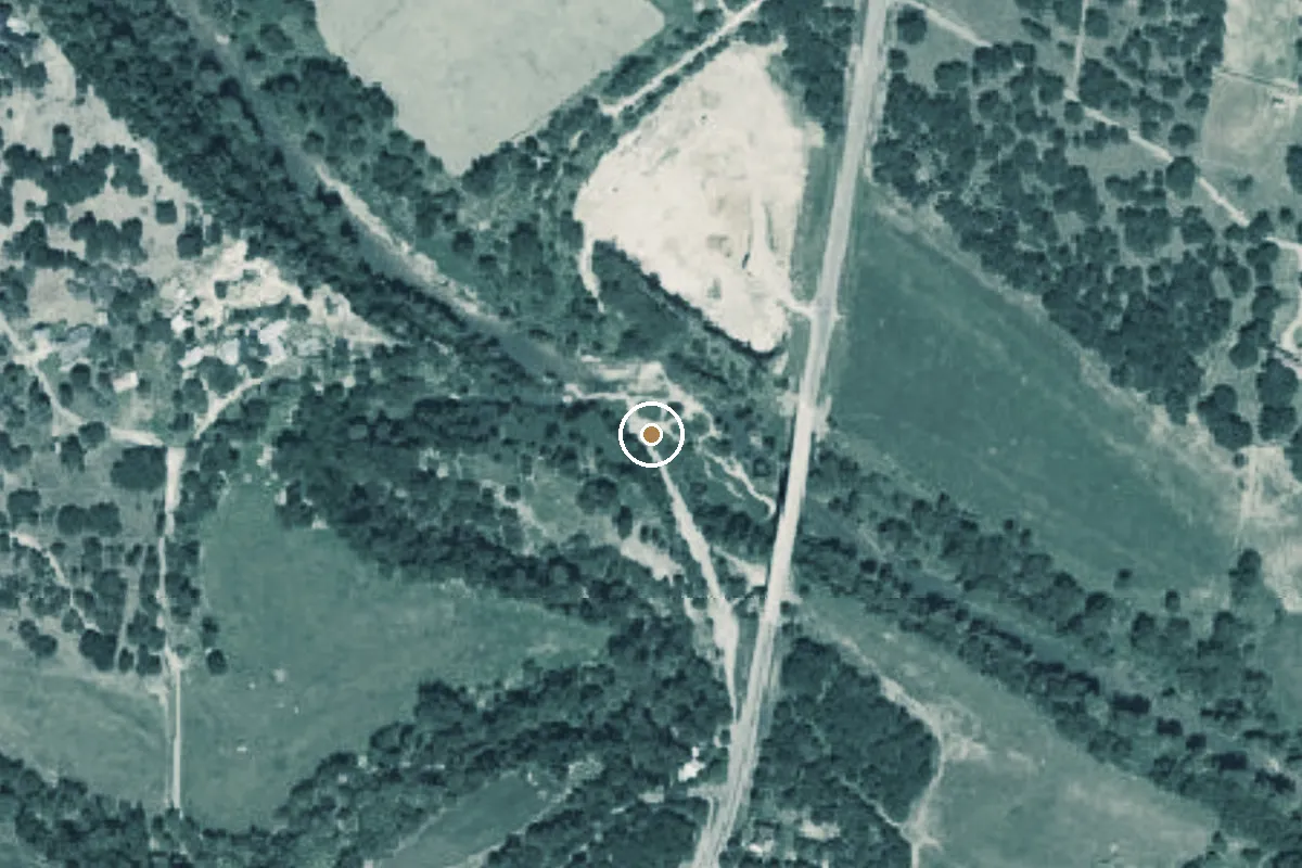 Aerial view of Guadalupe Boat Ramp