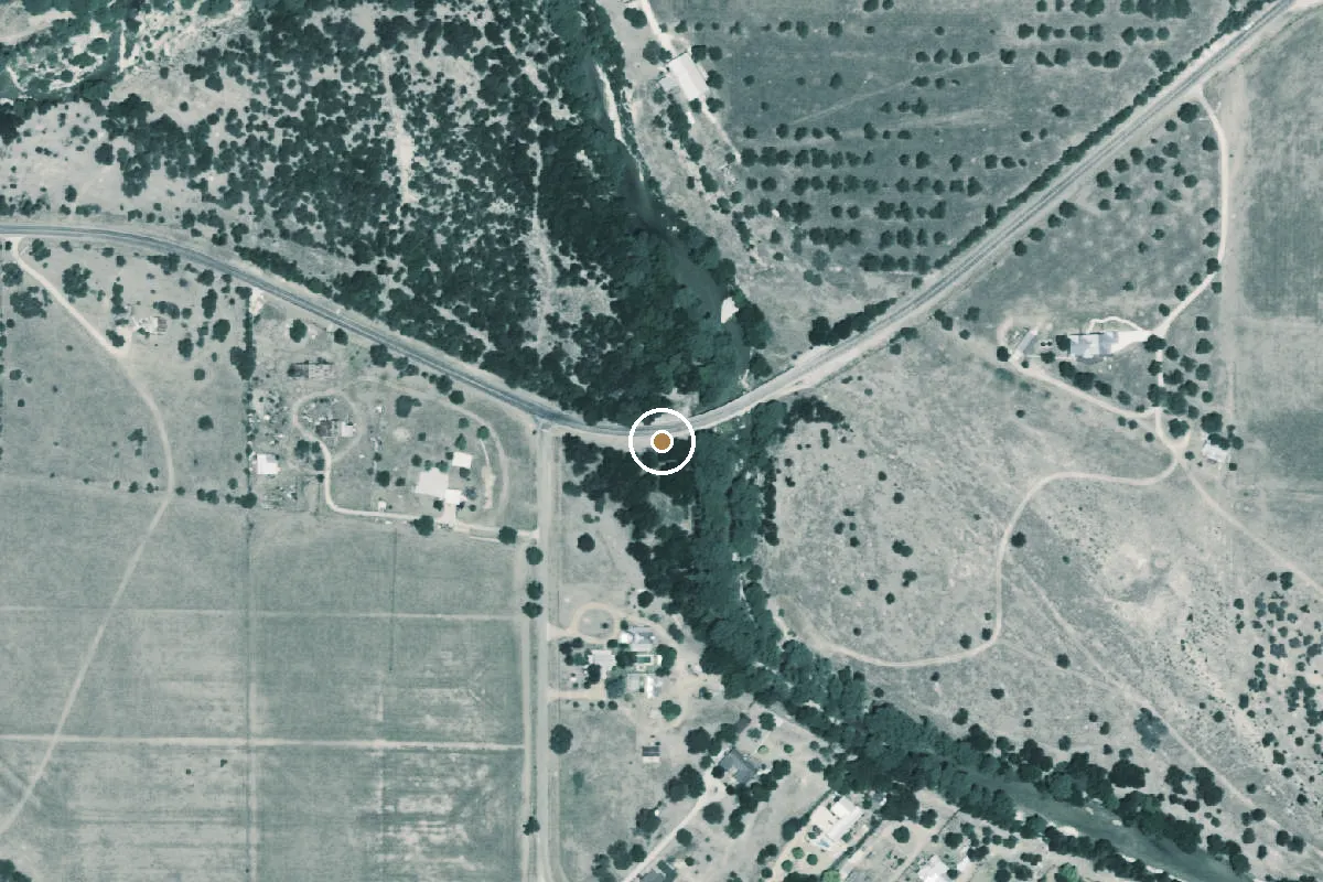 Aerial view of Guadalupe Boat Ramp