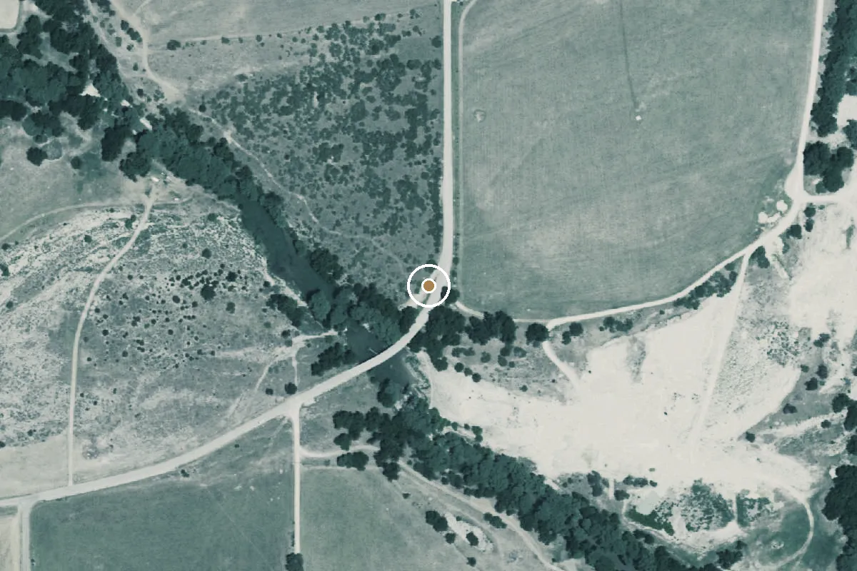 Aerial view of Guadalupe River Boat Ramp