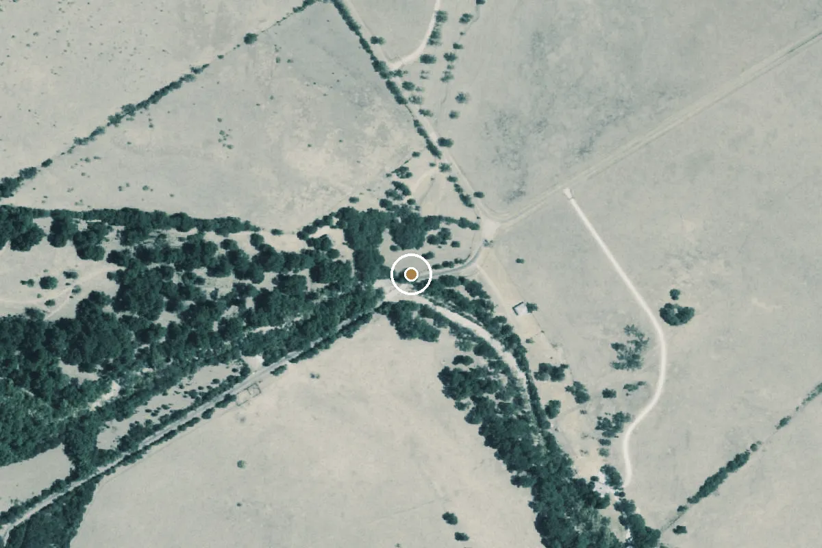 Aerial view of Hog Creek Boat Ramp