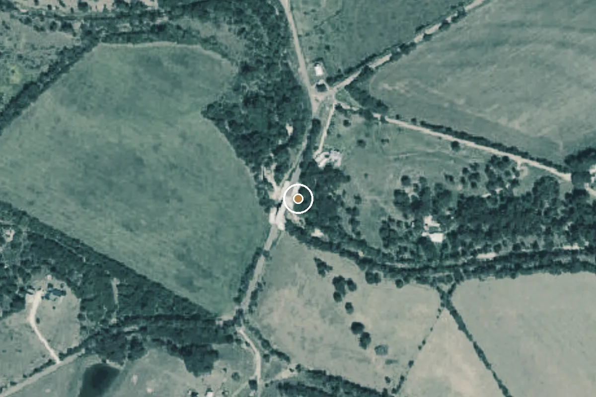 Aerial view of Hog Creek Boat Ramp