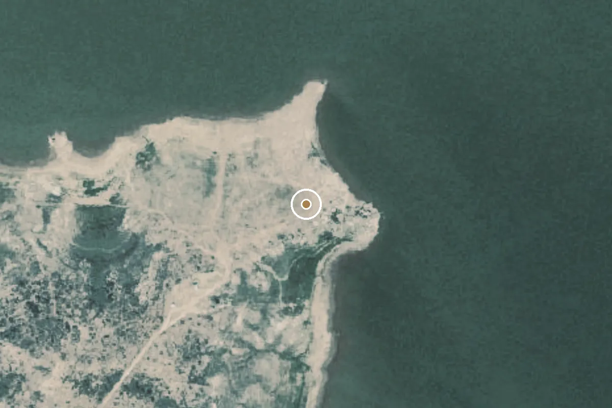 Aerial view of J. B. Thomas Boat Ramp