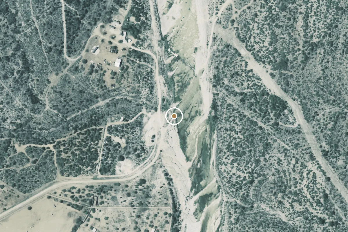 Aerial view of James River Boat Ramp