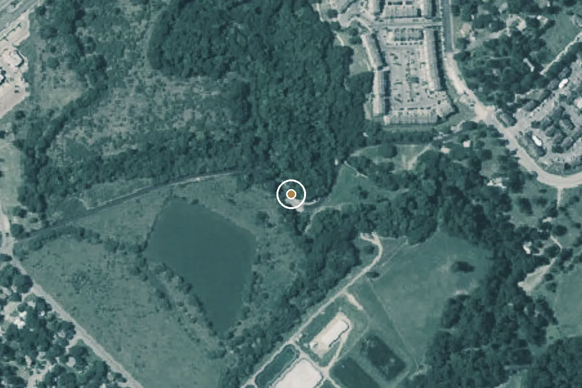 Aerial view of John Stokes Park Boat Ramp