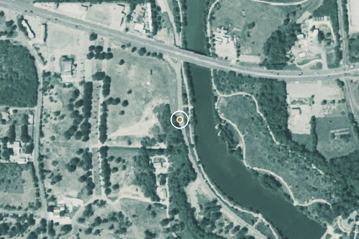 Aerial view of Kayak Launch