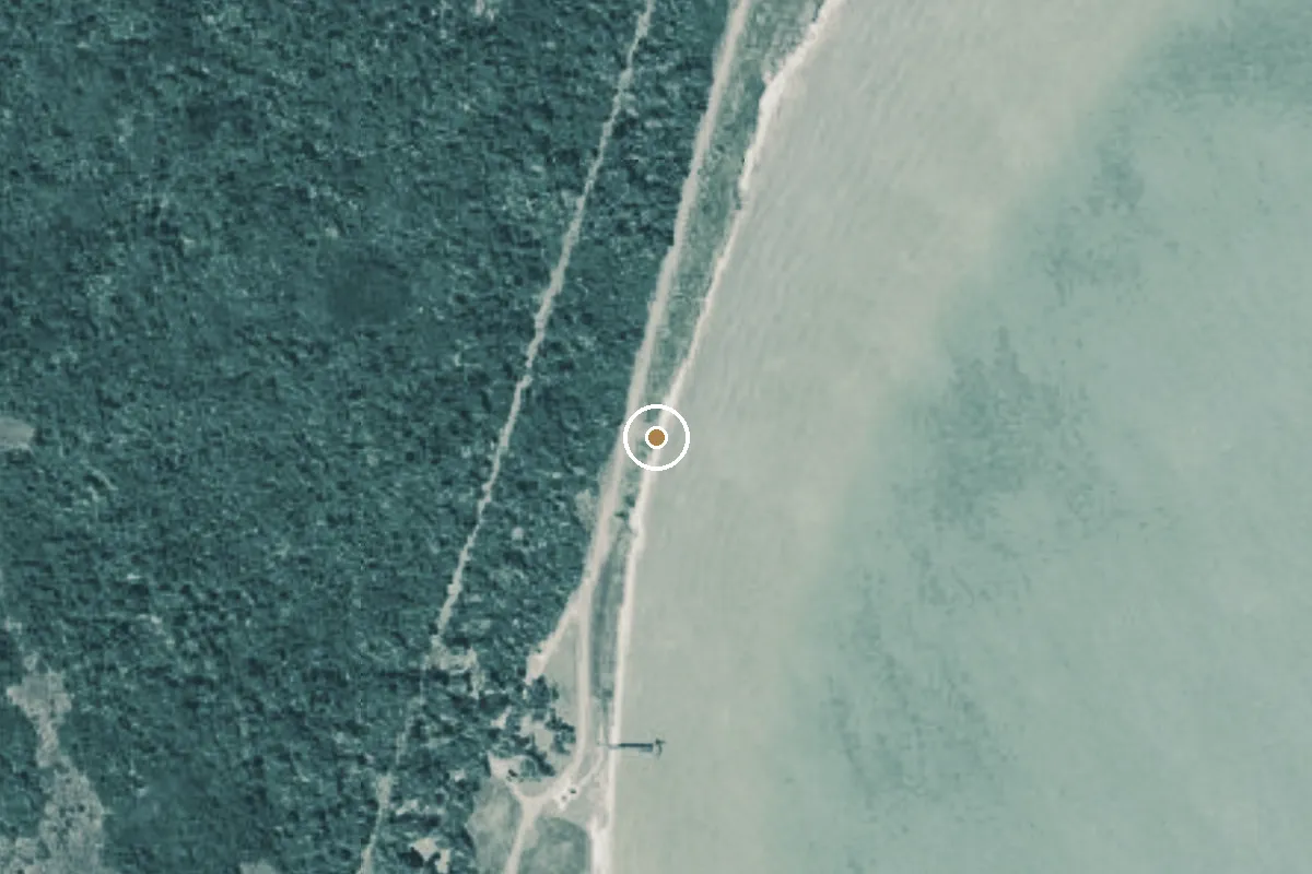 Aerial view of Kayak Launch