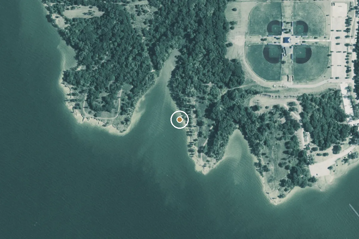 Aerial view of Kayak Launch