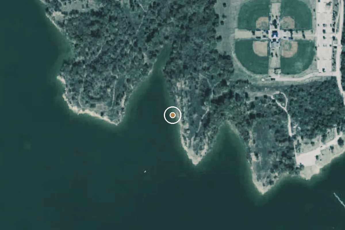Aerial view of Kayak Launch