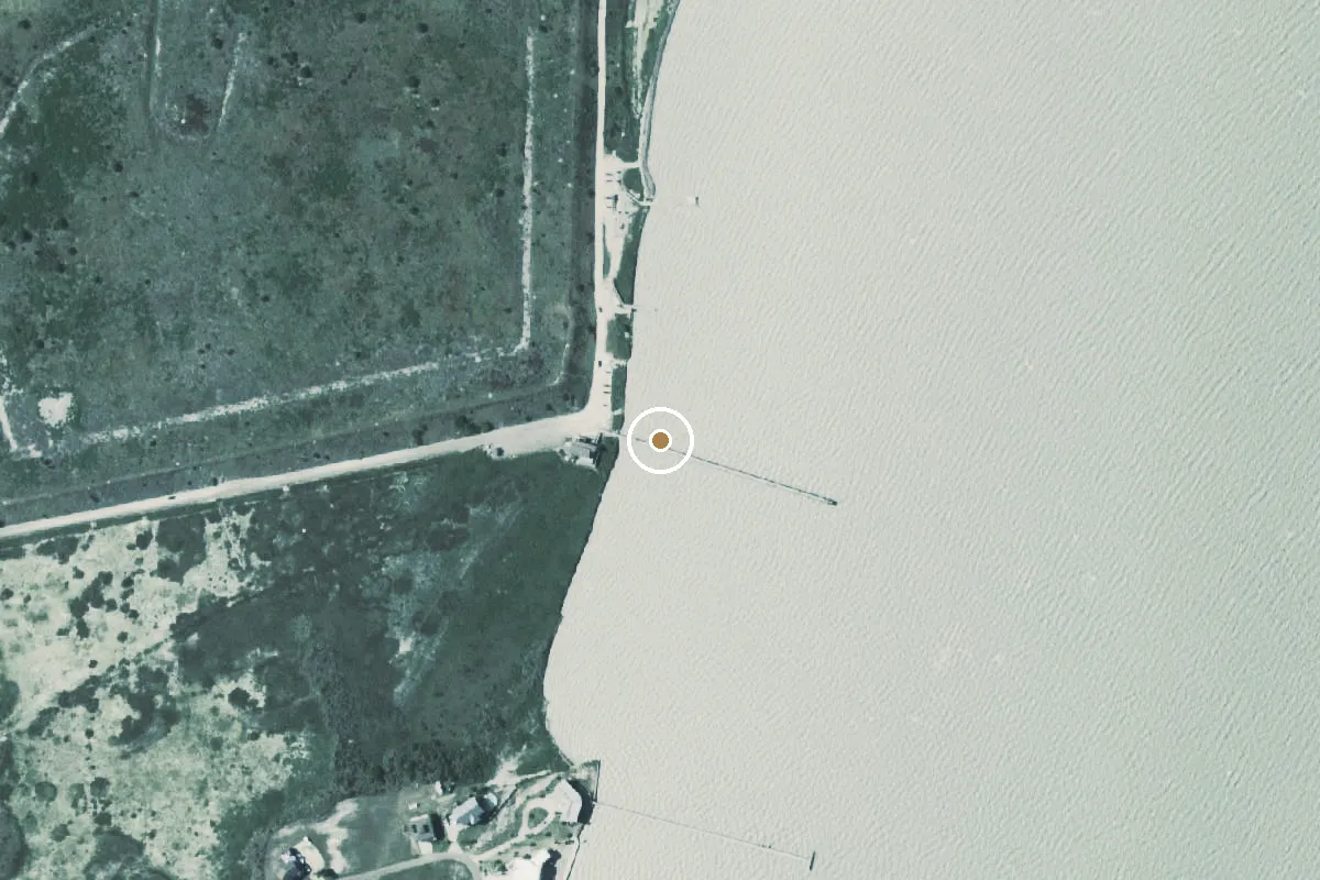 Aerial view of Laguna Point Recreation Area Boat Ramp