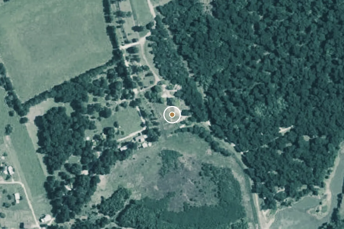 Aerial view of Lake Wood Boat Ramp