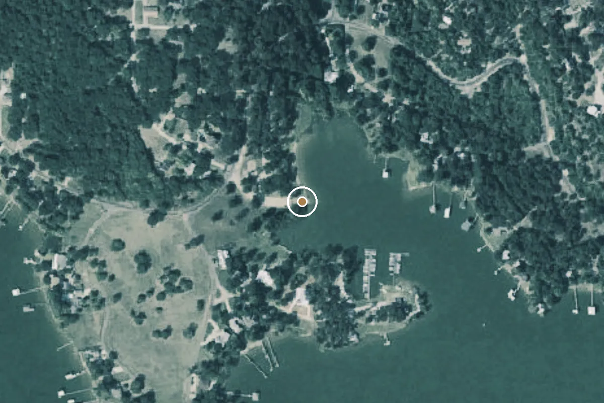 Aerial view of Lake Worth Boat Ramp