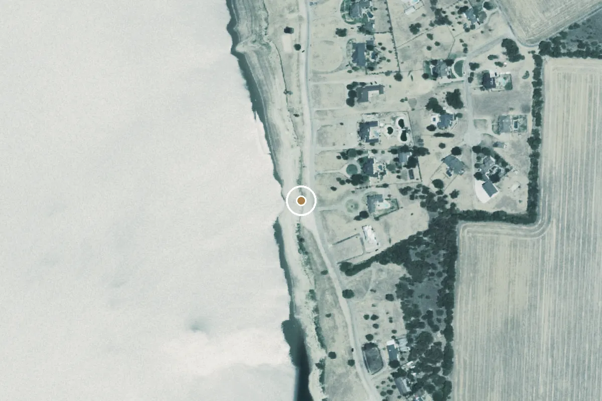 Aerial view of Lakeshore Park Boat Ramp