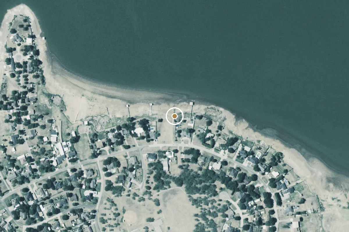 Aerial view of Lakeside City Boat Ramp Boat Ramp