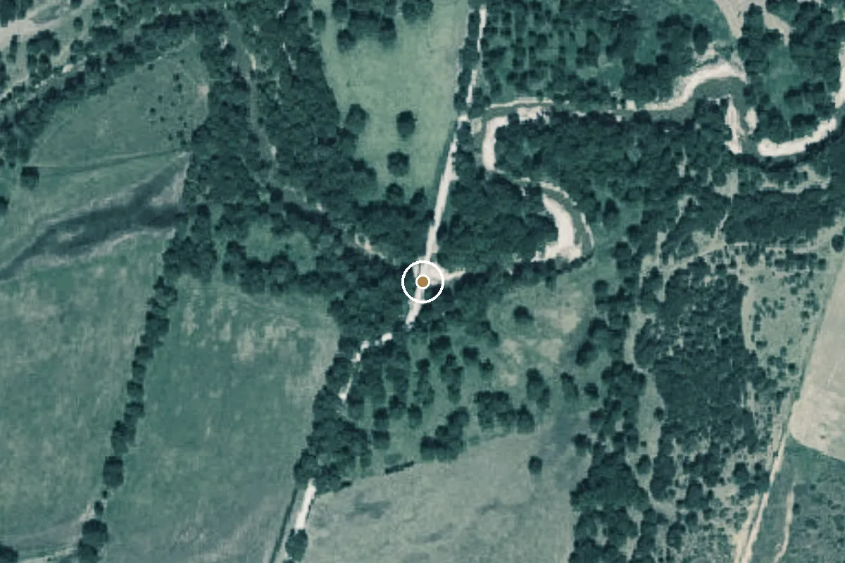 Aerial view of Leon River Boat Ramp