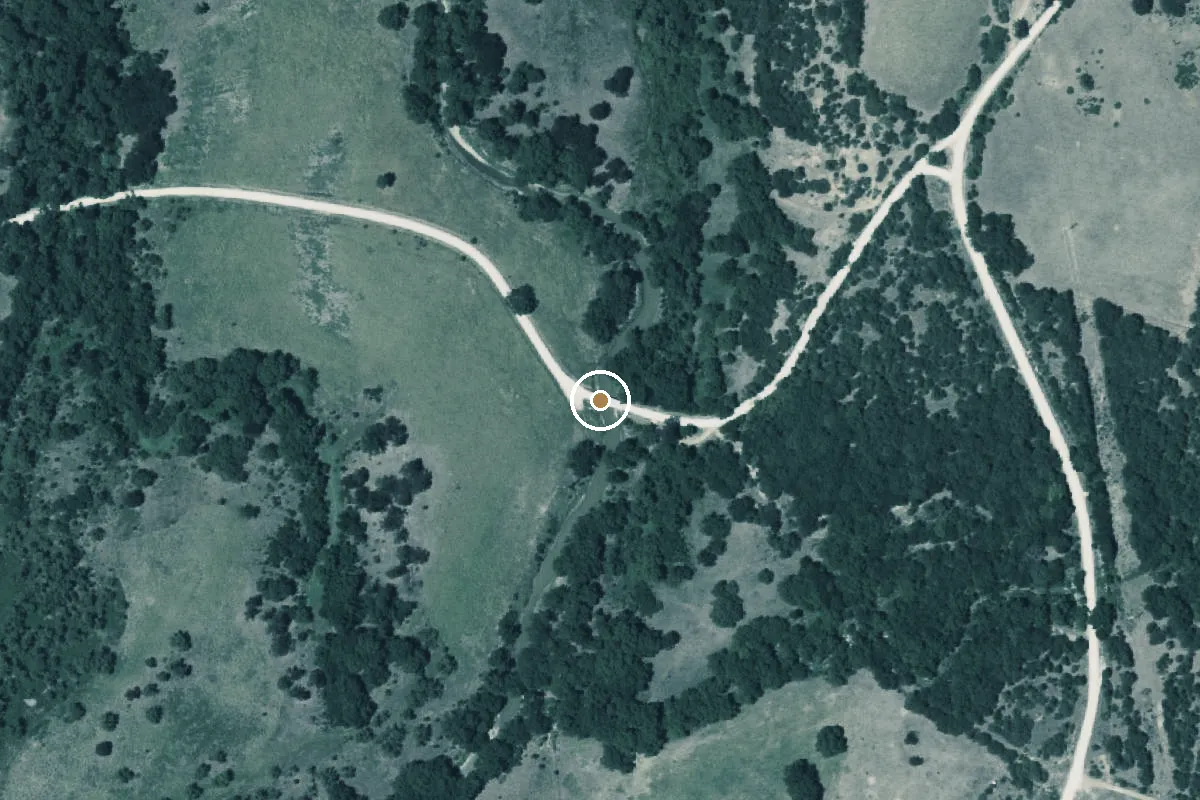 Aerial view of Leon River Boat Ramp