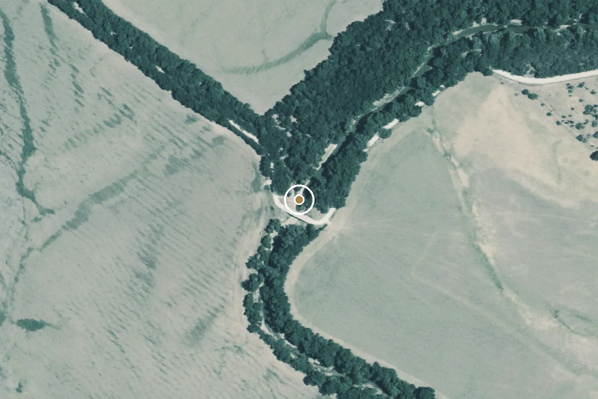Aerial view of Leon River Boat Ramp