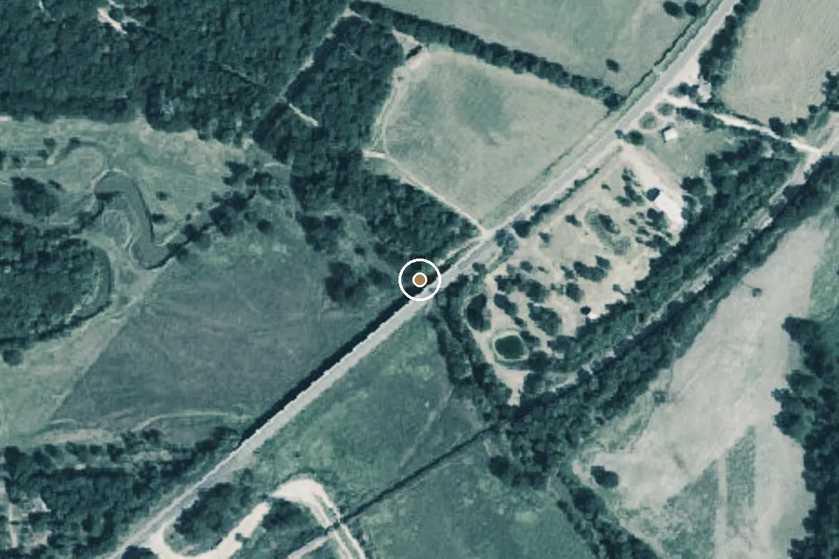 Aerial view of Leon River Boat Ramp