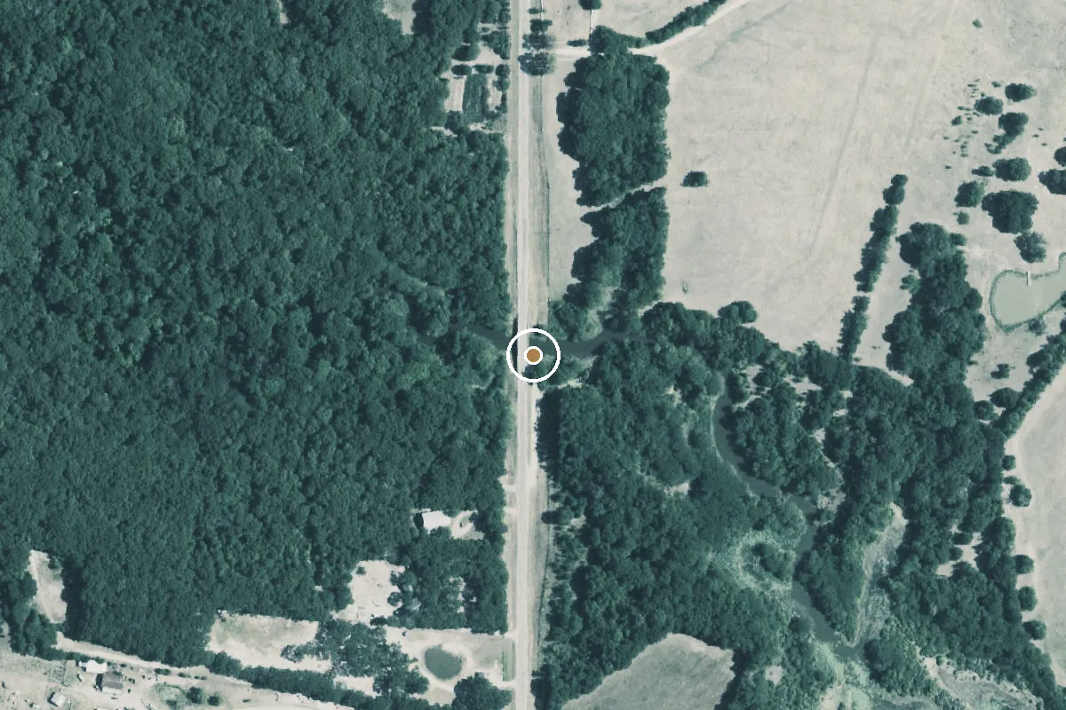 Aerial view of Little Creek Boat Ramp