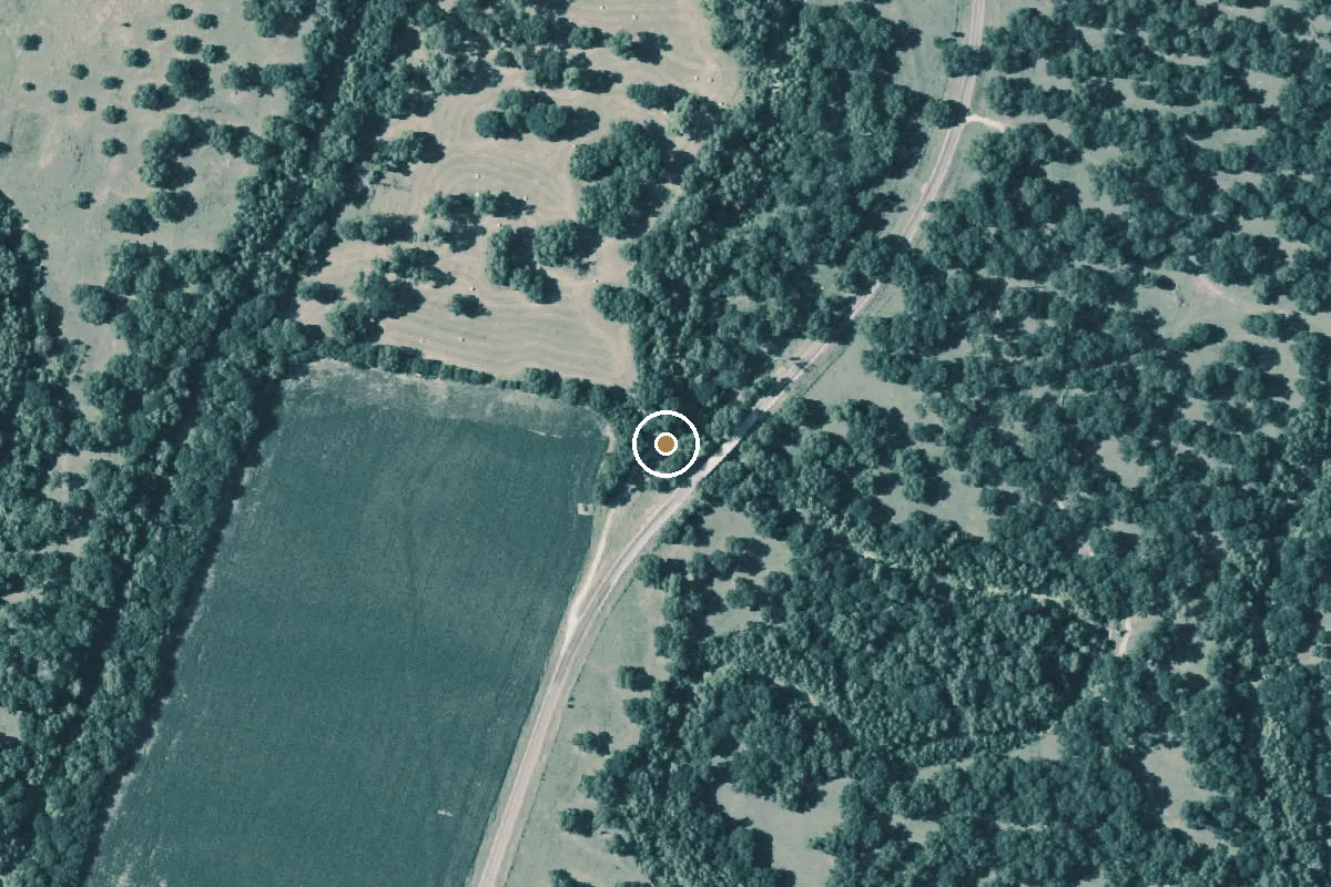 Aerial view of Little River Boat Ramp