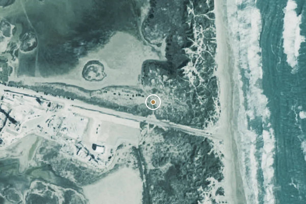 Aerial view of Lower Rio Grande Valley National Wildlife Refuge Boat Ramp