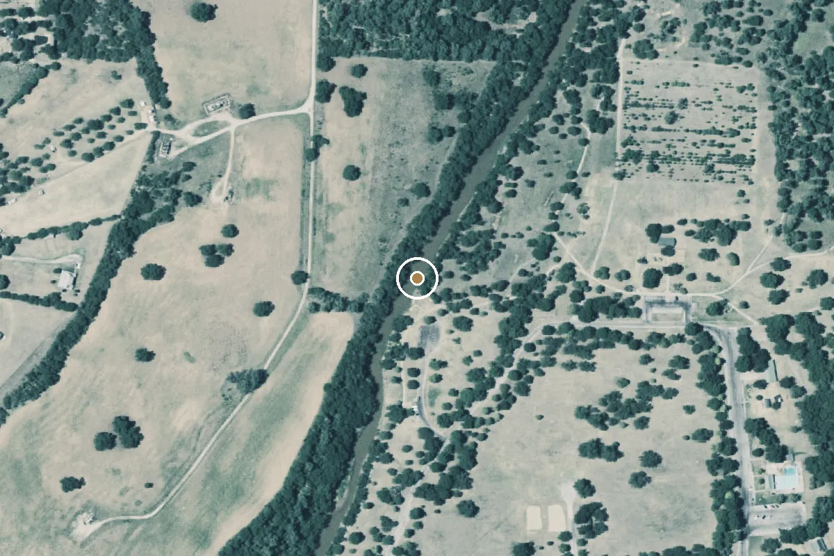 Aerial view of Lucy Park Boat Ramp