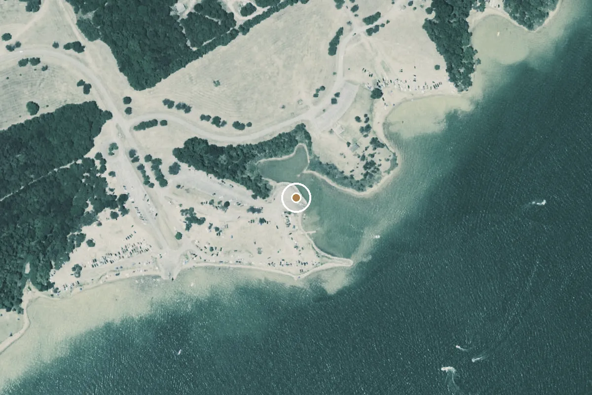 Aerial view of Lynn Creek Park Boat Ramp