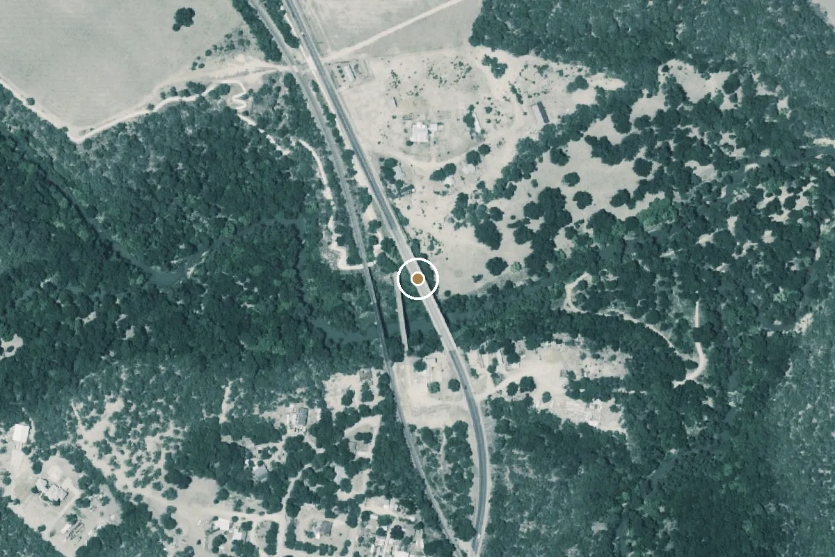 Aerial view of Medina Boat Ramp