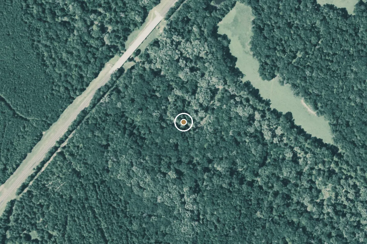 Aerial view of Mud Creek Boat Ramp