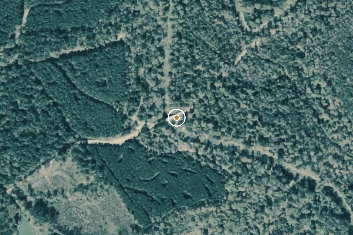 Aerial view of Neches River Boat Ramp