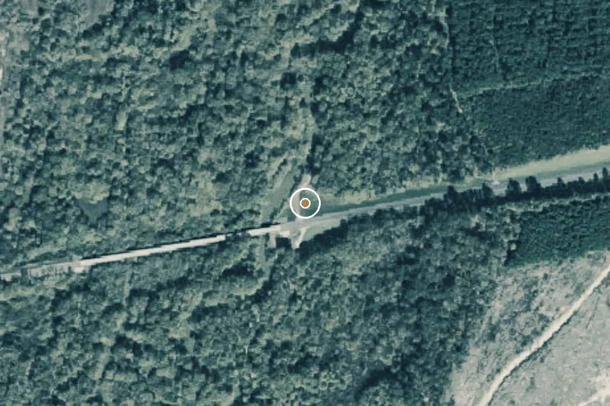 Aerial view of Neches River Boat Ramp