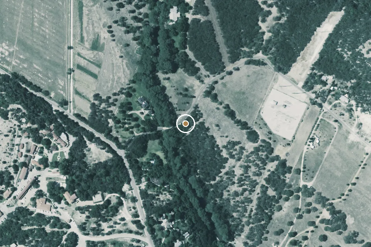 Aerial view of North Fork Guadalupe Boat Ramp