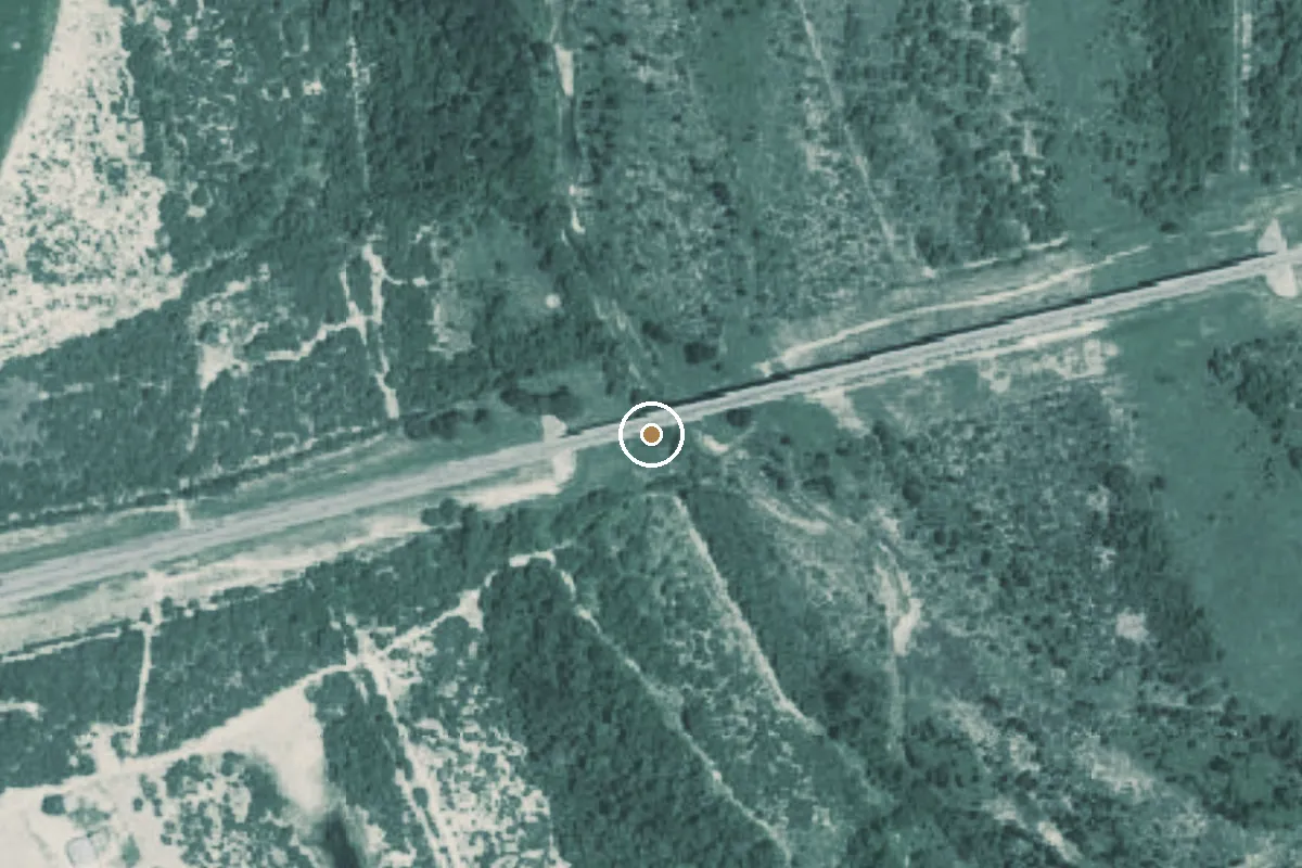 Aerial view of Nueces Boat Ramp