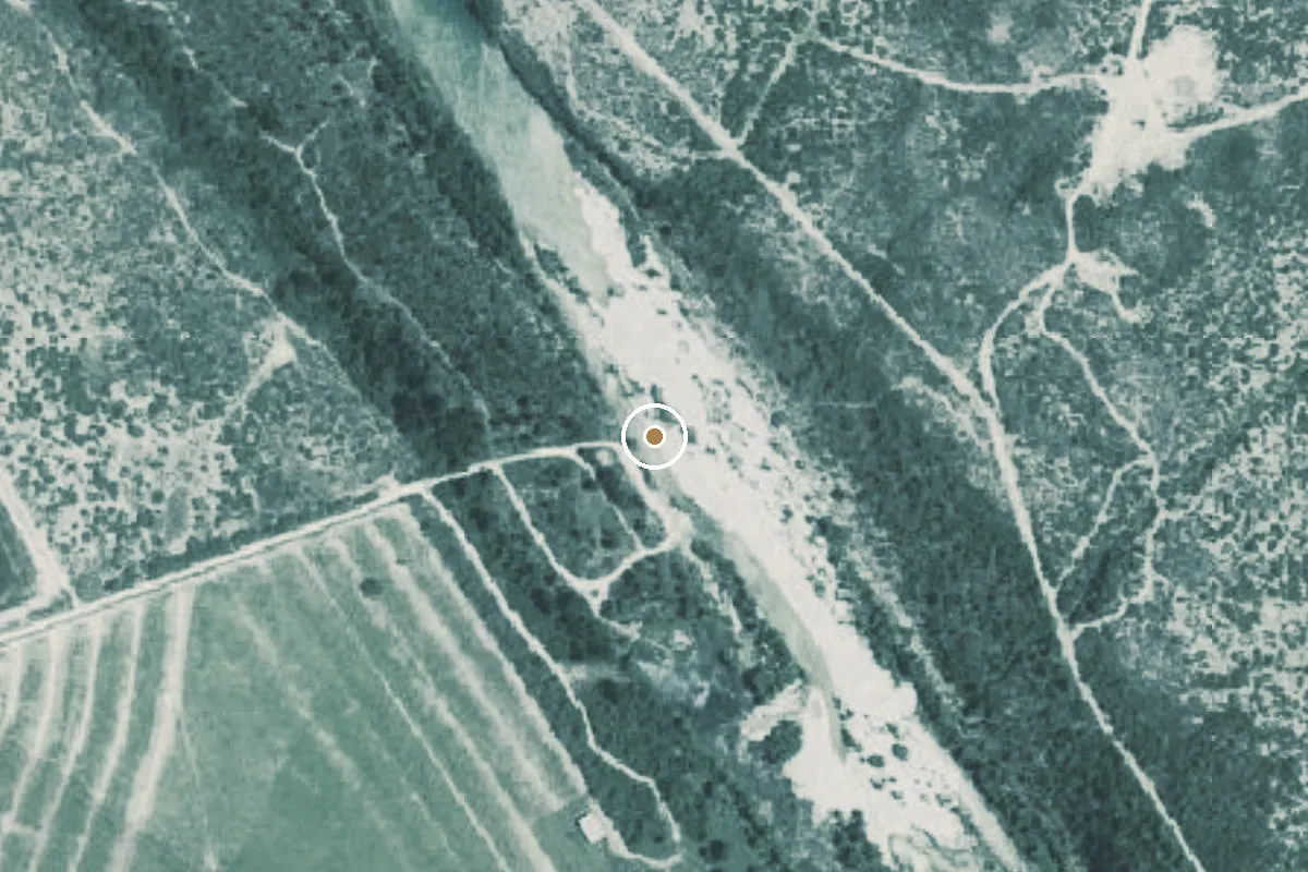 Aerial view of Nueces Boat Ramp