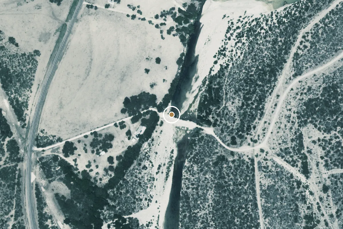 Aerial view of Nueces Boat Ramp