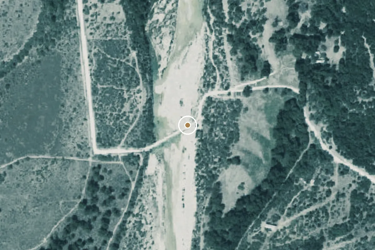 Aerial view of Nueces Boat Ramp