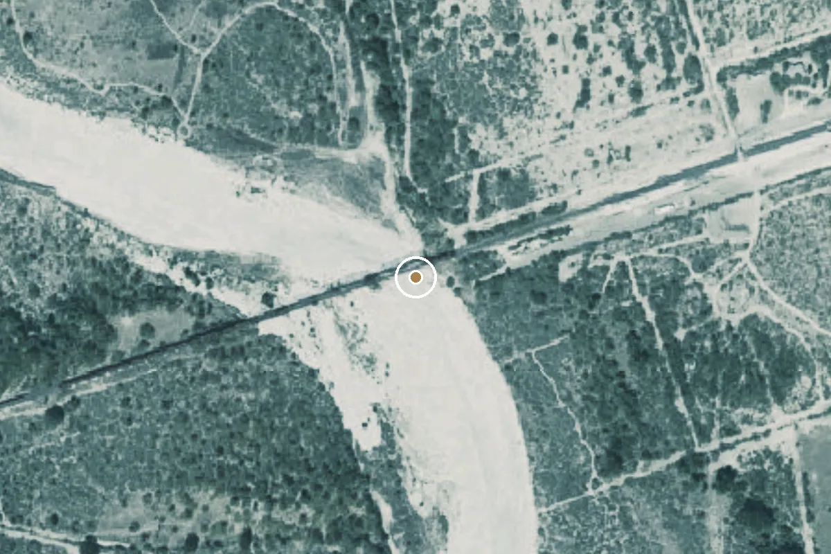 Aerial view of Nueces Boat Ramp