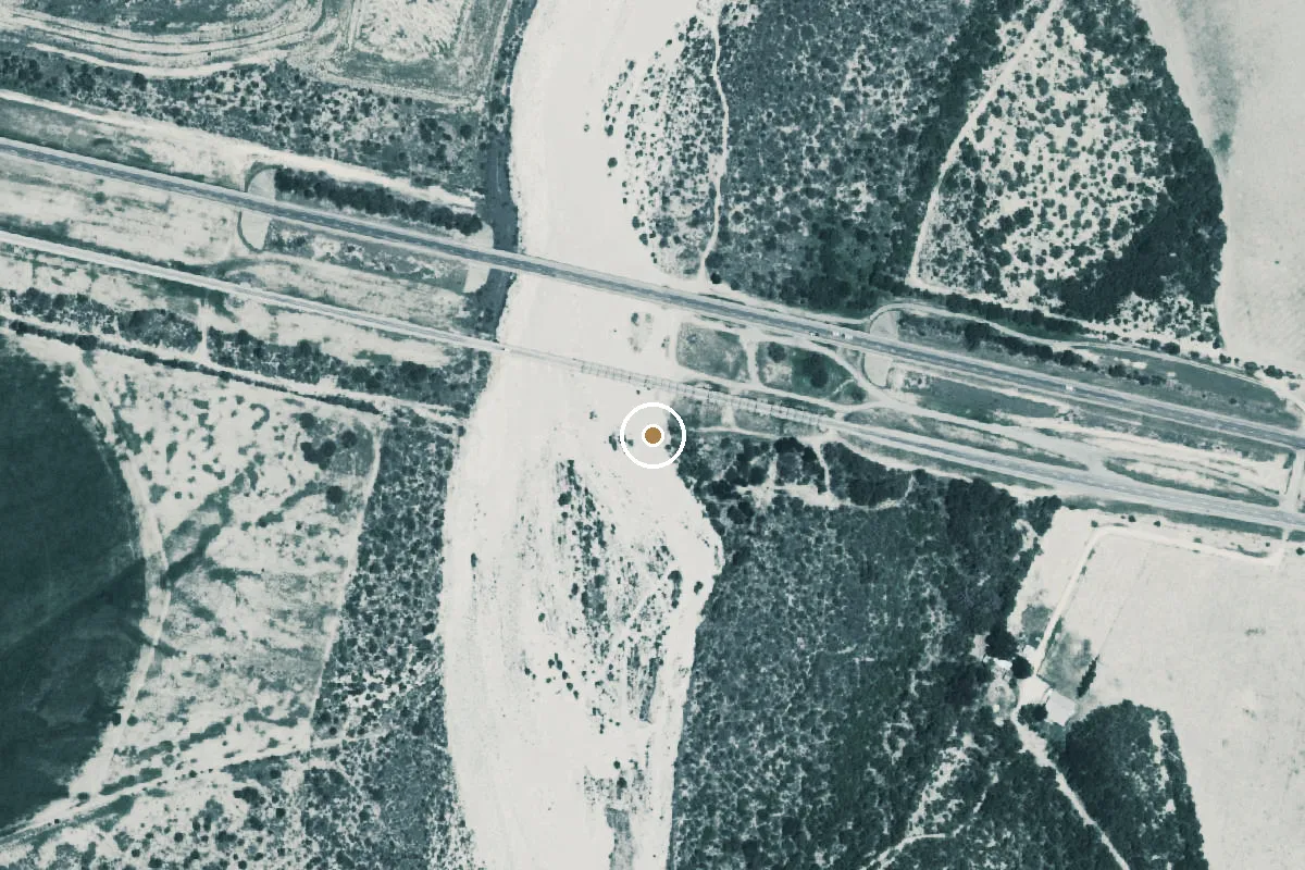 Aerial view of Nueces Boat Ramp