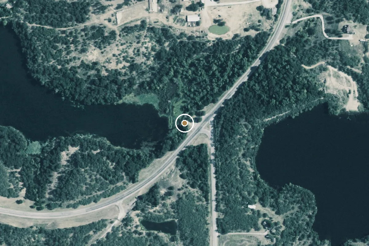 Aerial view of Old Lake Newcastle Boat Ramp