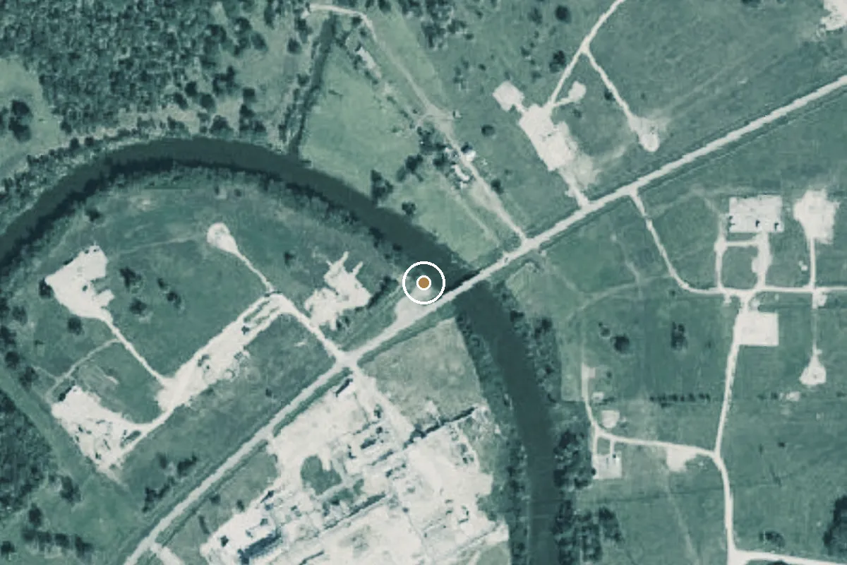 Aerial view of Oyster Creek Boat Ramp