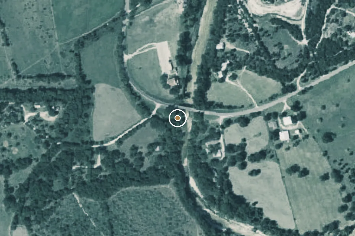 Aerial view of Paluxy River Boat Ramp