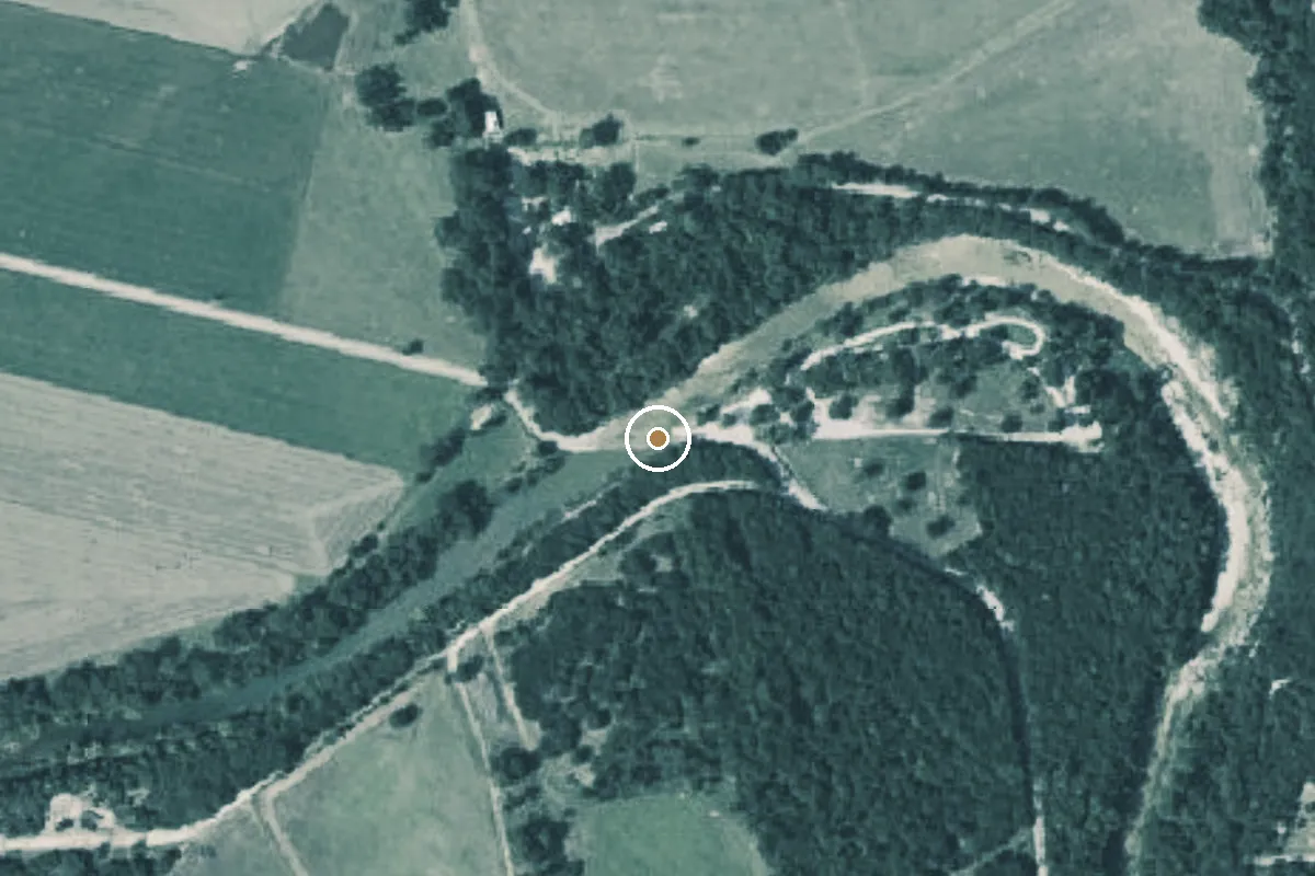 Aerial view of Paluxy River Boat Ramp