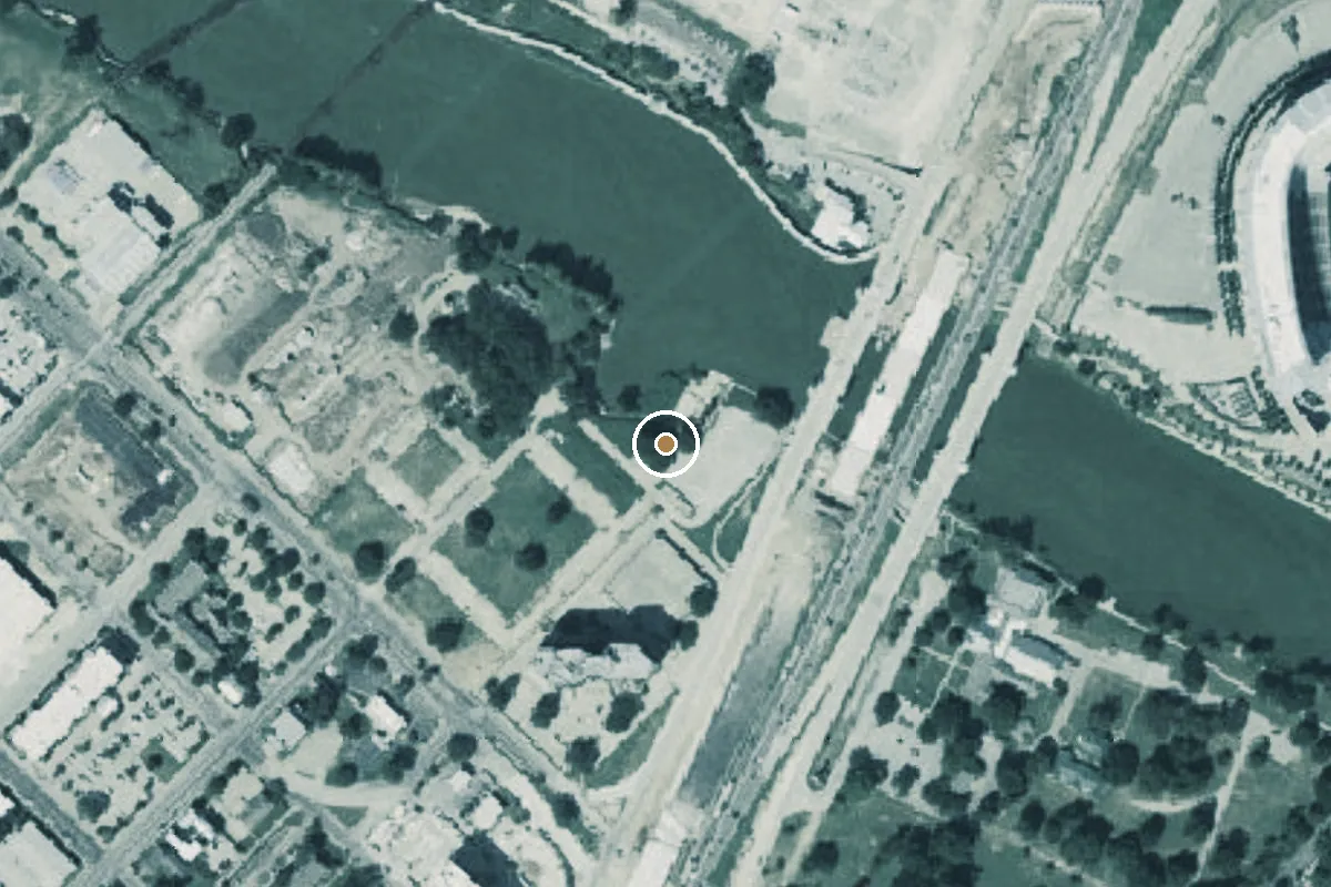 Aerial view of Park on Lake Brazos Boat Ramp