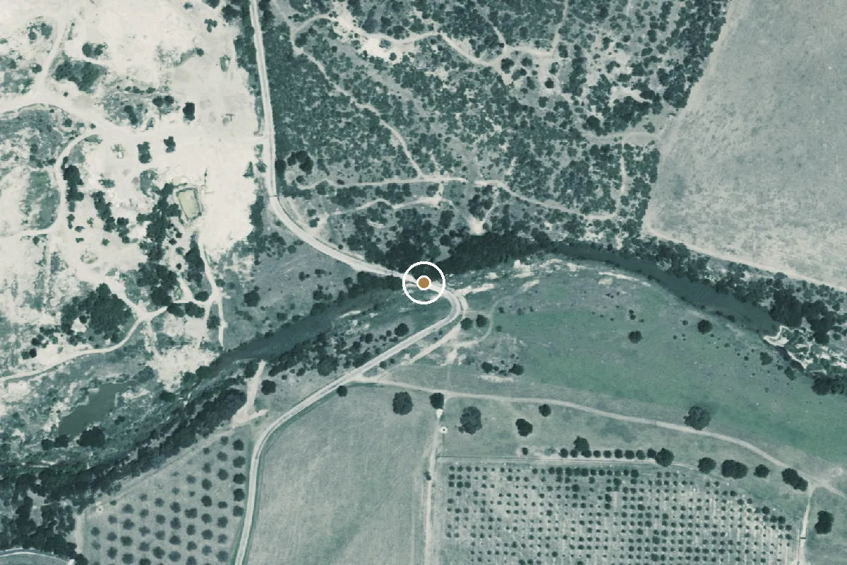 Aerial view of Pedernales River Boat Ramp